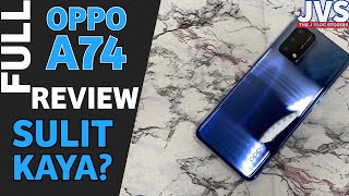 Oppo A74 Full Review  Filipino  Camera Samples  Battery Test  Benchmark Test [upl. by Decker]