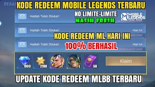 BURUAN REDEEM KODE REDEEM ML TERBARU KODE REDEEM MOBILE LEGENDS CODE REDEEM ML HARI INI MLBB NEW [upl. by Nosylla]