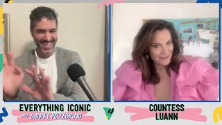 Countess Luann on Everything Iconic with Danny Pellegrino [upl. by Setiram854]