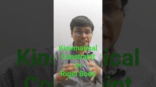 Kinematical Constraint in Rigid Body [upl. by Shannen264]