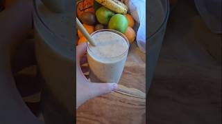 Smoothie banane et beurre cacahuète food cooking fyp fypシ゚viral chezlinhdarkov [upl. by Aynek33]