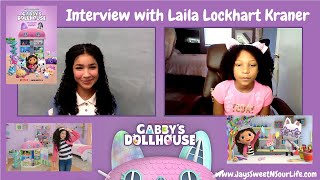 Interview with DreamWorks Gabby’s Dollhouse Laila Lockhart Kraner [upl. by Ahc]