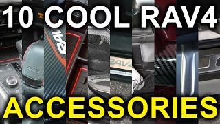 Toyota RAV4 20192024 10 Cool RAV4 Accessories [upl. by Allevon28]