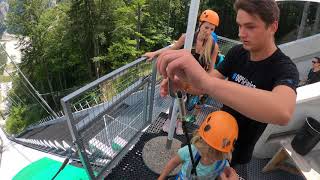 Zipline Planica tandem [upl. by Marylin]