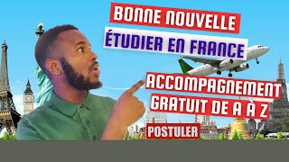 Étudier en France  comment bénéficier dun accompagnement 100 gratuit  Rentrée septembre 2024 [upl. by Marion]