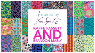 Inspired by FreeSpirit Kaffe Fassett and Brandon Mably [upl. by Nerland]