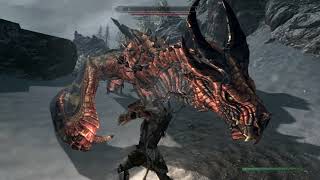 Skyrim Legendary Combat  Ancient Dragon [upl. by Portia]