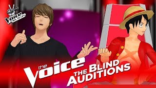 ✪ Light Yagami  Dusk Till Dawn ✪ Blind Auditions ► The Voice M2L [upl. by Haziza]