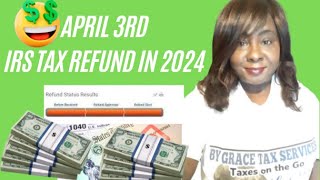 New April 2023 IRS Tax Refund Due Date in 2024 [upl. by Brebner]