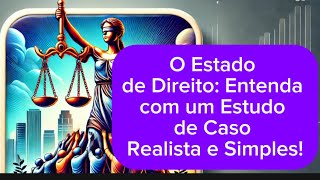 O Estado de Direito Entenda com um Estudo de Caso Realista e Simples [upl. by Baudoin]