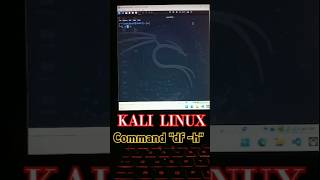 Kali Linux Command dfh [upl. by Narual]