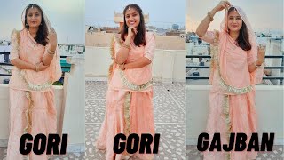 Gori Gori Gajban  Hiwde Ro Haar  Rajasthani Song Dance By Preeti  Marurang  Sonu Kanwar [upl. by Nodal]