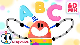 Baby Bots ABC SONG 🔤🤖  More Songs for Kids  Lingokids [upl. by Jollenta]