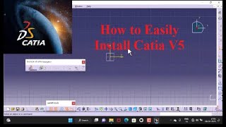 Como instalar o CATIA V5  How to install CATIA [upl. by Lednar]