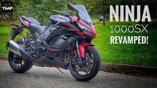 2023 Kawasaki Ninja 1000 SX Review  New Electronics Hot Styling and a Name Change [upl. by Klein]