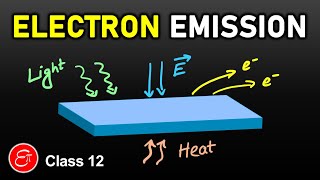 Electron Emission  for Class 12 in Hindi [upl. by Ecerahs]