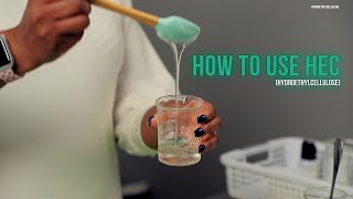 How to thicken HEC 2 way 💯 [upl. by Aibun]