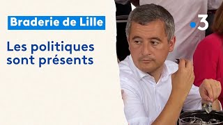 Braderie de Lille  les politiques sont présents [upl. by Wilscam923]