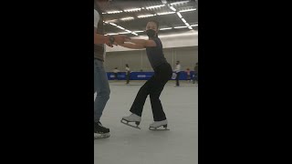 Vinnie Langdon How To Ice Skate For Beginners [upl. by Aicirt]