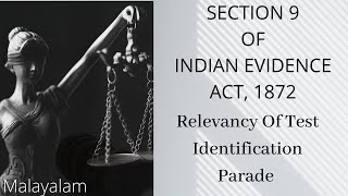 Section 9 Of Indian Evidence Act1872  Relevancy Of Test Identification Parade [upl. by Adnalro]