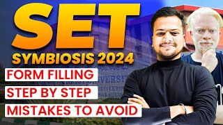 SET Symbiosis 2024 Complete Step by Step Form Filling  Complete Guidelines [upl. by Xena]