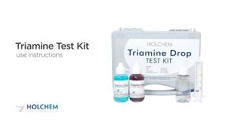 Triamine Test Kit [upl. by Kolnos]