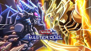 ATTACK ON TITANS  3 Egyptian GODS vs 3 Sacred Beast In YuGiOh Master Duel Ranked [upl. by Noellyn968]