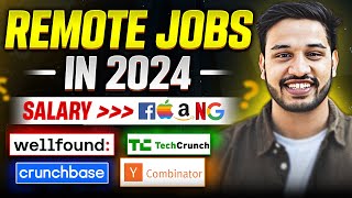 Remote Jobs in 2024  HUGE Salaries more than FAANG  How to get remote jobs   Kushal Vijay [upl. by Aicilyt]