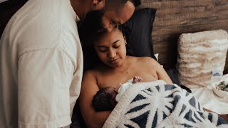 Home birth video [upl. by Eirelam]