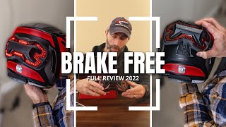 The Brake Free HighVisibility Helmet Light  Full Review 2022 [upl. by Myrtice751]