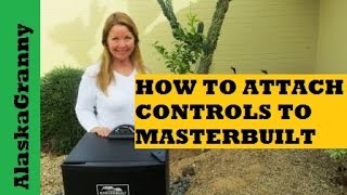 Masterbuilt Smoker How To Attach Control Panel [upl. by Daniala]