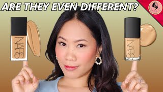 NARS Sheer Glow VS Light Reflecting Advanced Skincare Foundation [upl. by Elliott128]