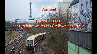 SBahn Berlin Neue Ansagen der Linie S41 S45 [upl. by Evita]