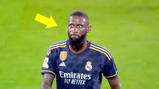 Momentos Graciosos de Rüdiger con el Real Madrid Está loco [upl. by Gotcher]