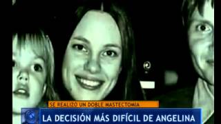 Angelina Jolie y su conmovedora declaración  Telefe Noticias [upl. by Atled972]