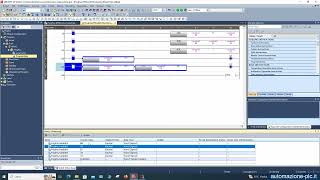 Tutorial di programmazione PLC Mitsubishi FX5U istruzioni matematiche e di comparazione [upl. by Orestes484]