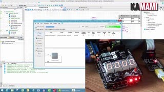 MAXimator Altera MAX10 FPGA example project default demo app [upl. by Begga]