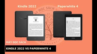 MÁY ĐỌC SÁCH BASIC 2022 VS PAPERWHITE 4 [upl. by Joline]