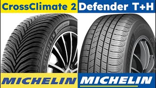 Michelin CrossClimate 2 vs Michelin Defender TH [upl. by Jehu]