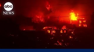 Deadly wildfires burn across Chile [upl. by Stromberg]