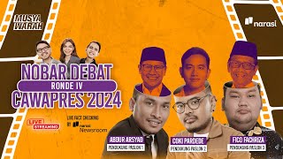 FULL Debat Cawapres 2024 Nobar Debat Ronde Keempat di Musyawarah  Musyawarah [upl. by Gerc]