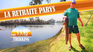 Lodge Review  Fishing for catfish and carp in South Africa Vaal River fishing at La Retraite Parys [upl. by Nahgen]