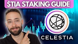 How to Stake Celestia TIA Tokens w Keplr Wallet [upl. by Maddock]