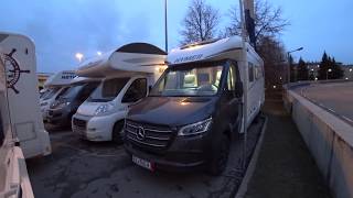 Дом на колесах на MercedesBenz Sprinter Hymer BMCT 680 2020 год обзор по просьбе подписчка [upl. by Orihakat283]