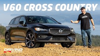 2023 Volvo V60 Cross Country Review and Mountain OffRoad Test [upl. by Nandor]