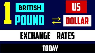 1 British Pounds to US Dollars GBPUSD EXCHANGE RATES TODAY 18 JULY 2024 [upl. by Adamski]