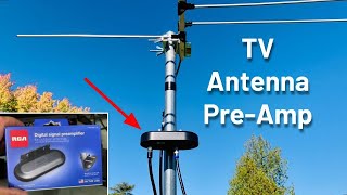 TV Antenna Preamp  how it can help your Television Antenna Signal [upl. by Annoda]