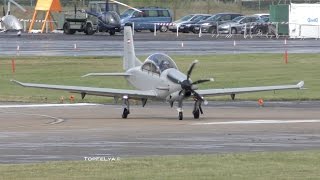 Diamond Aircraft DART450 World Premiere at Farnborough Airshow 2016 [upl. by Nancy]