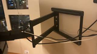 FORGING MOUNT Long Extension TV MountWall Bracket Review [upl. by Turner806]