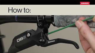 SRAM MTB Brakes  How to Adjust Tooled Brake Lever Reach [upl. by Ballman]